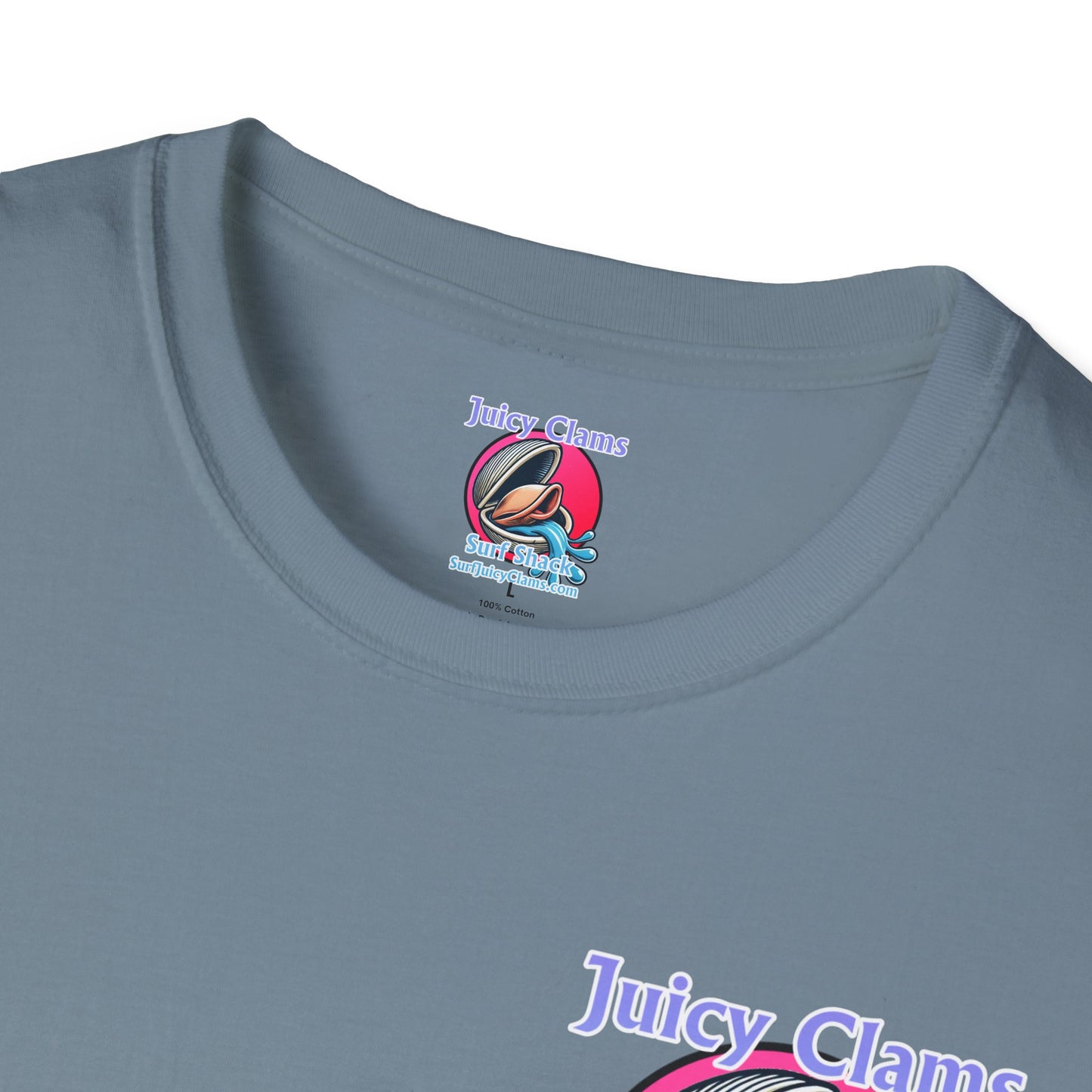 Juicy Clams Unisex Logo T-Shirt (A007)