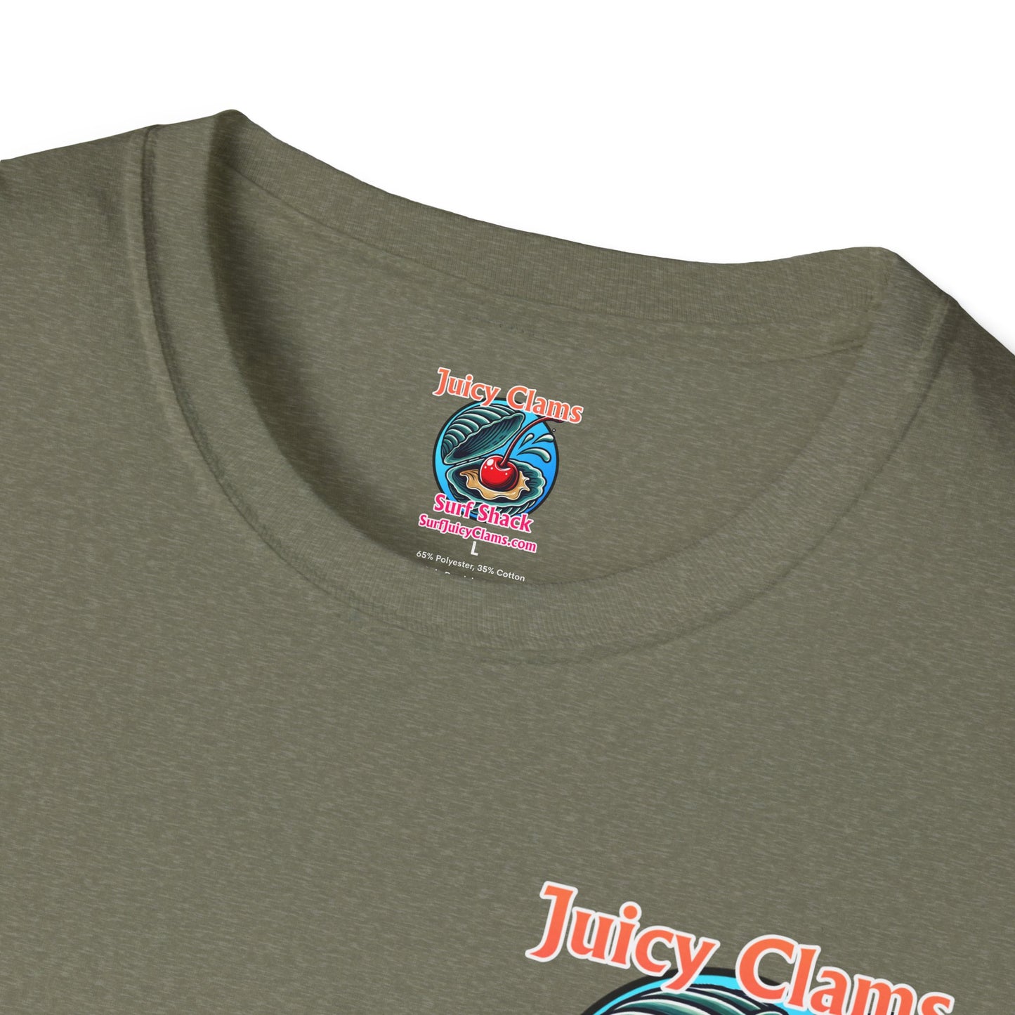 Juicy Clams Unisex Logo T-Shirt (A003)