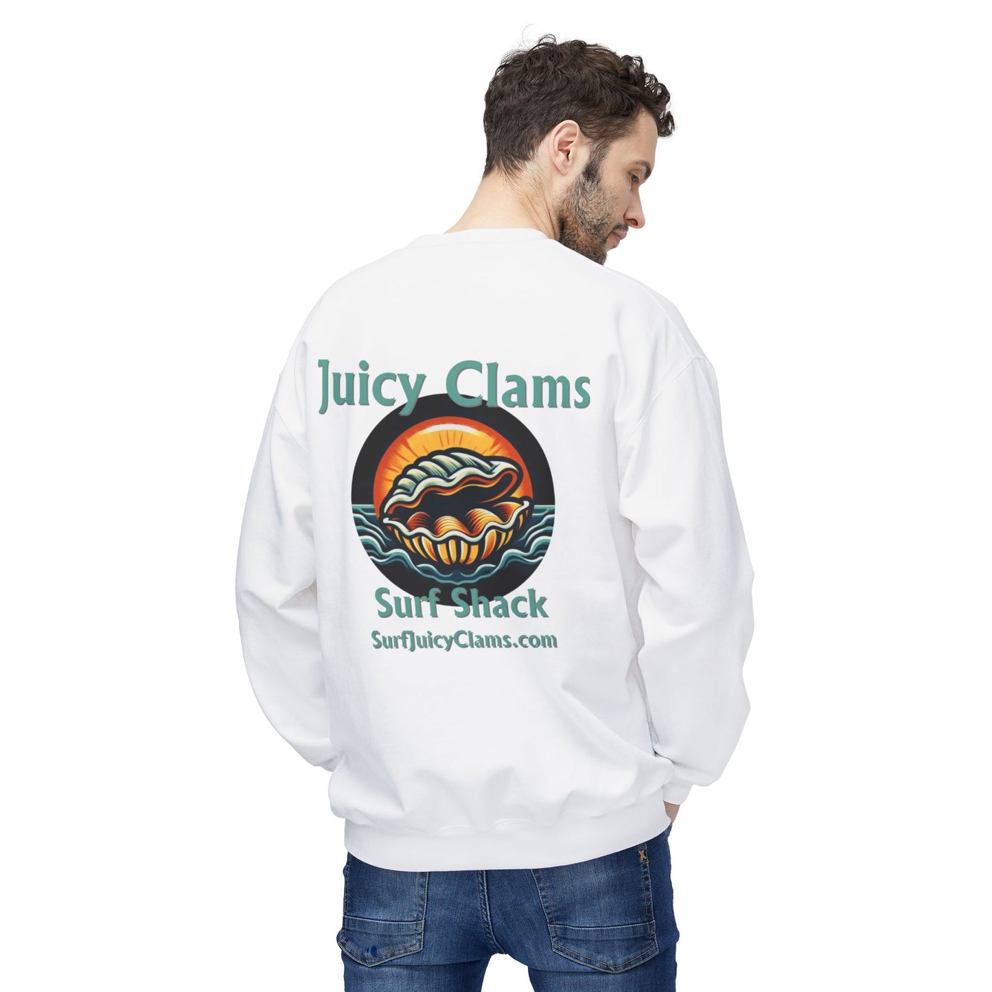 Juicy Clams Unisex Midweight Sweatshirt (A002)