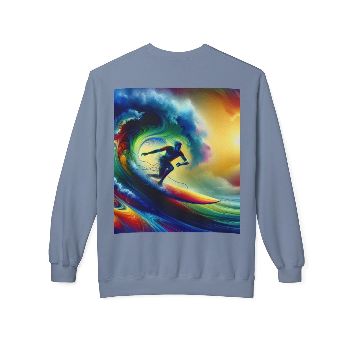 Juicy Clams Unisex Midweight Fleece Crewneck Sweatshirt (D027)