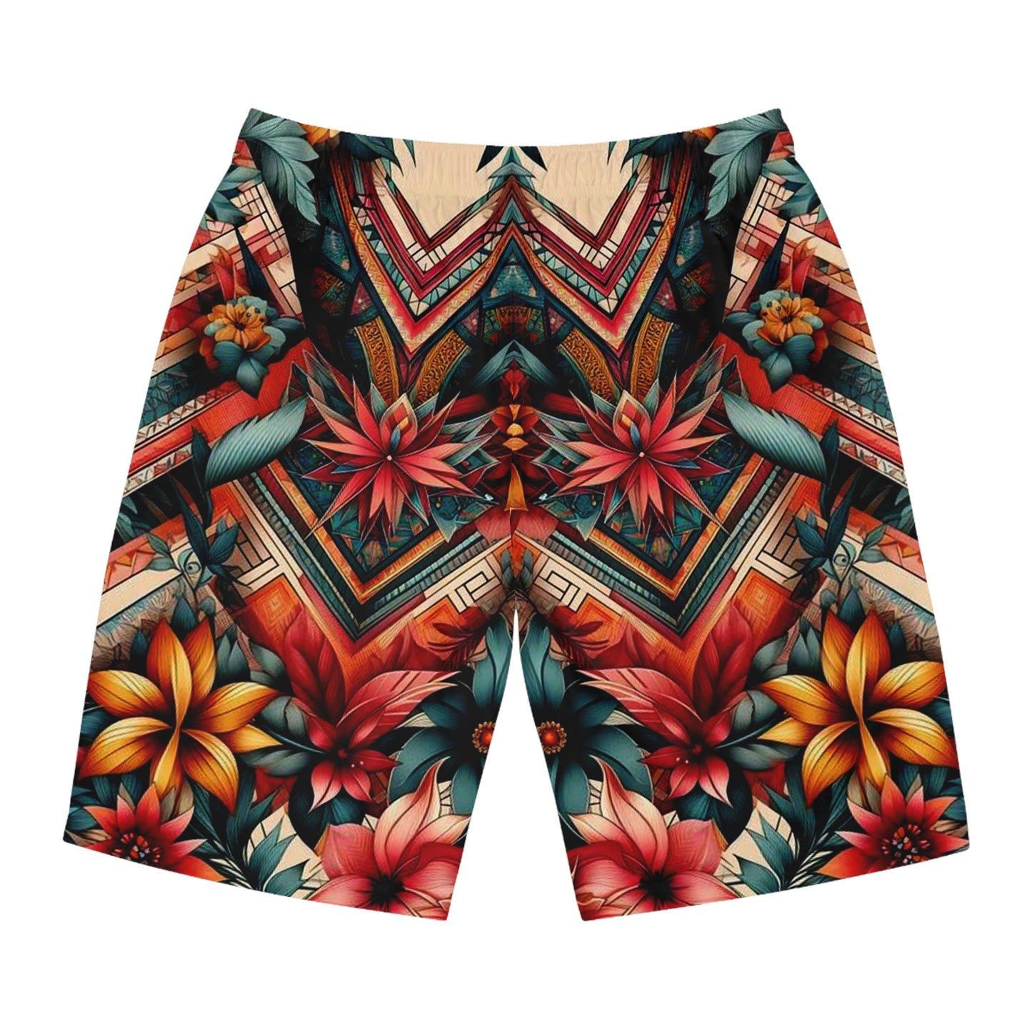 Juicy Clams Men's Board Shorts (H049)