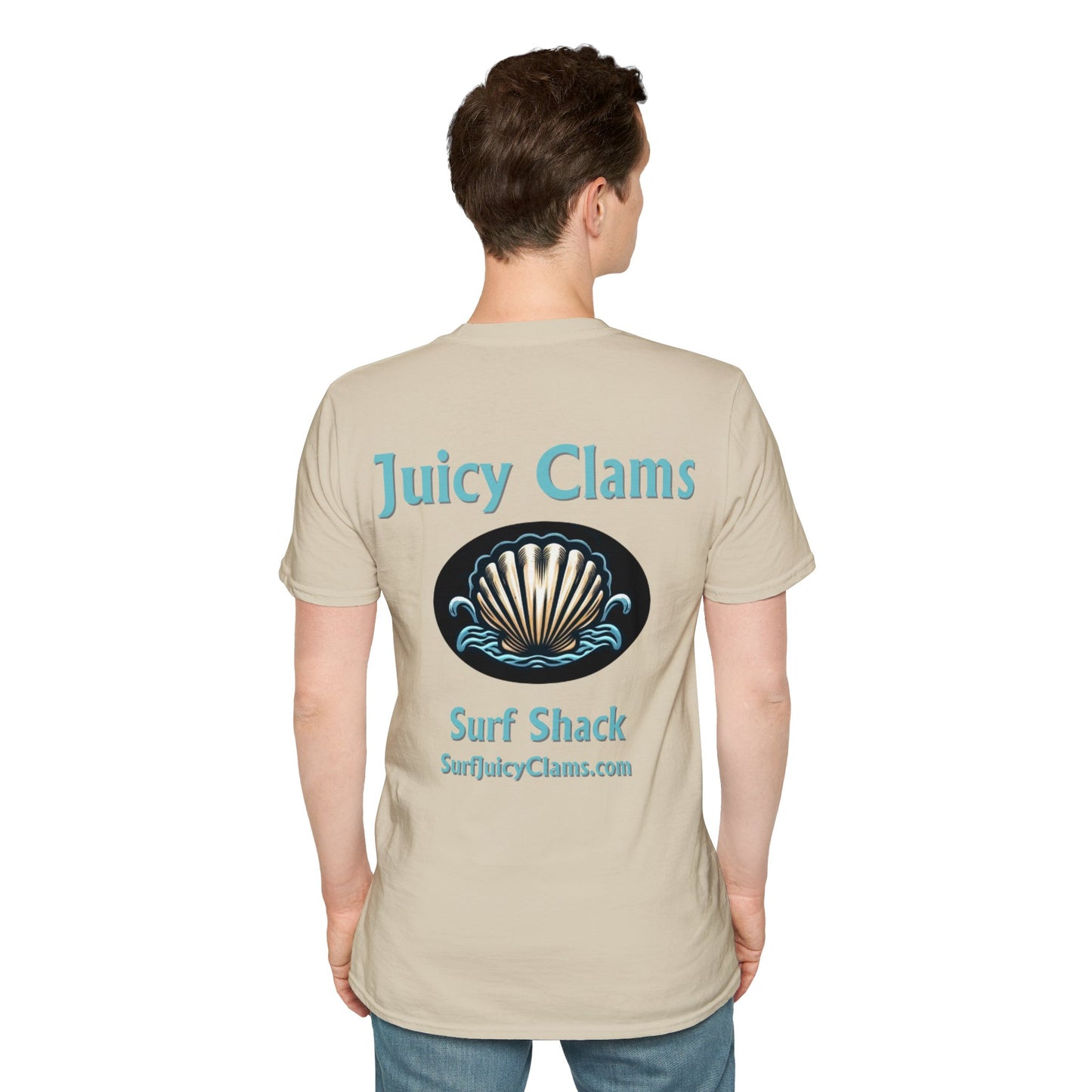Juicy Clams Unisex Logo T-Shirt (L003)