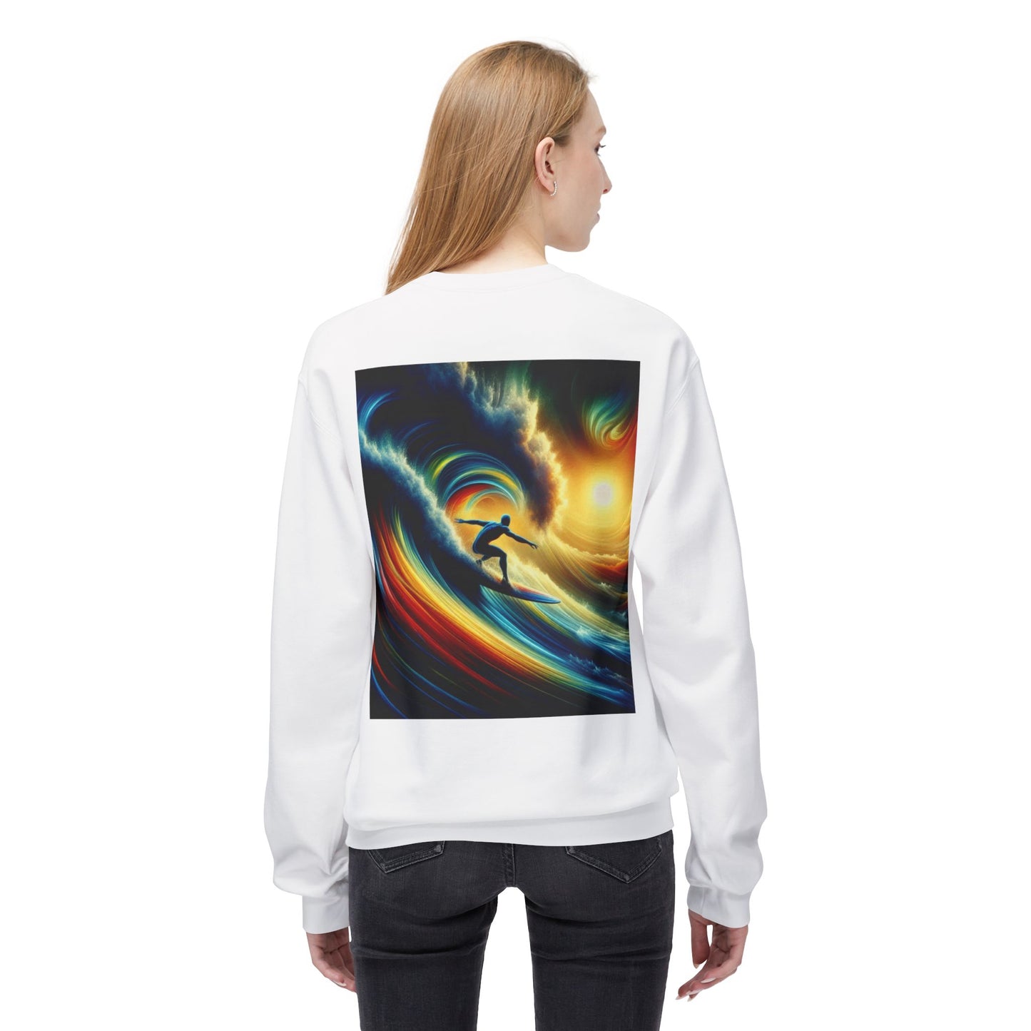 Juicy Clams Unisex Midweight Fleece Crewneck Sweatshirt (D023)