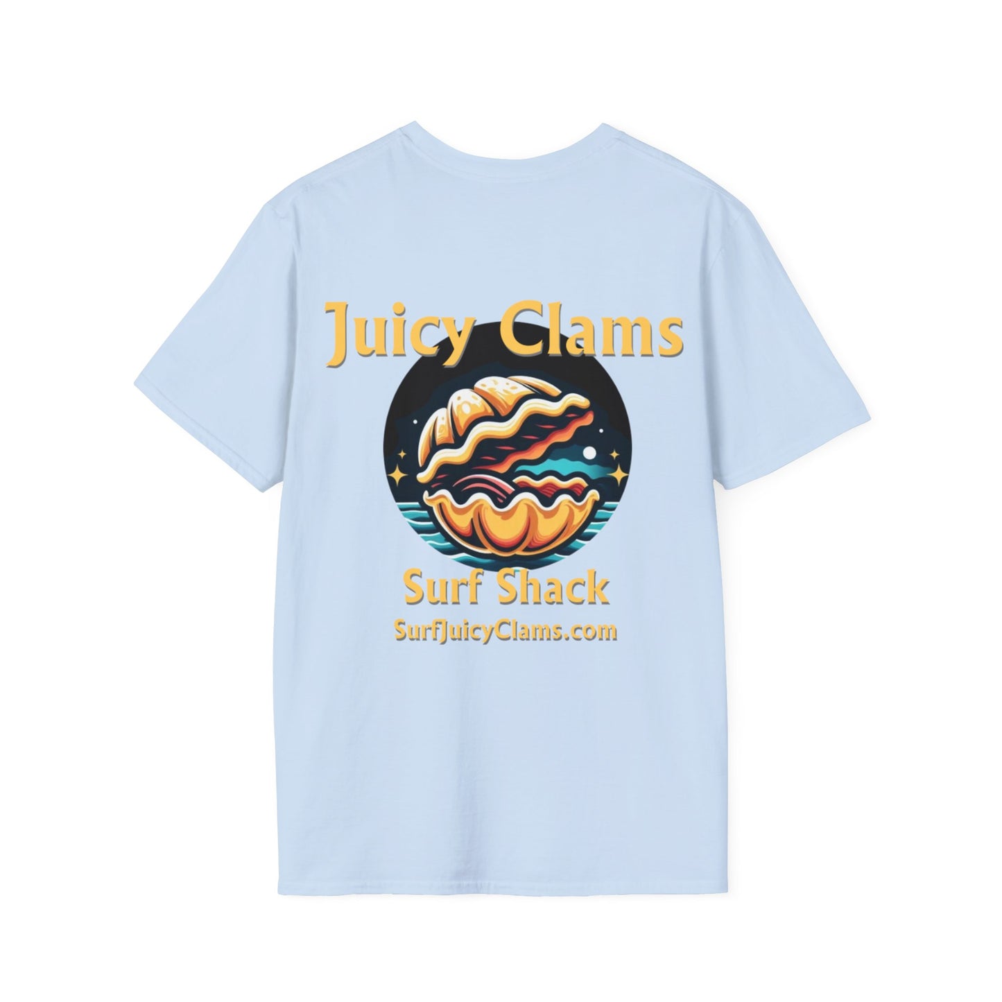 Juicy Clams Unisex Logo T-Shirt (L008)