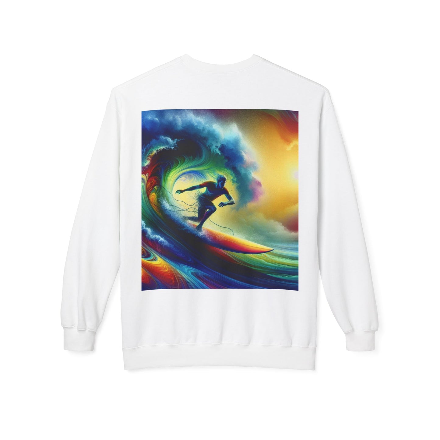 Juicy Clams Unisex Midweight Fleece Crewneck Sweatshirt (D027)