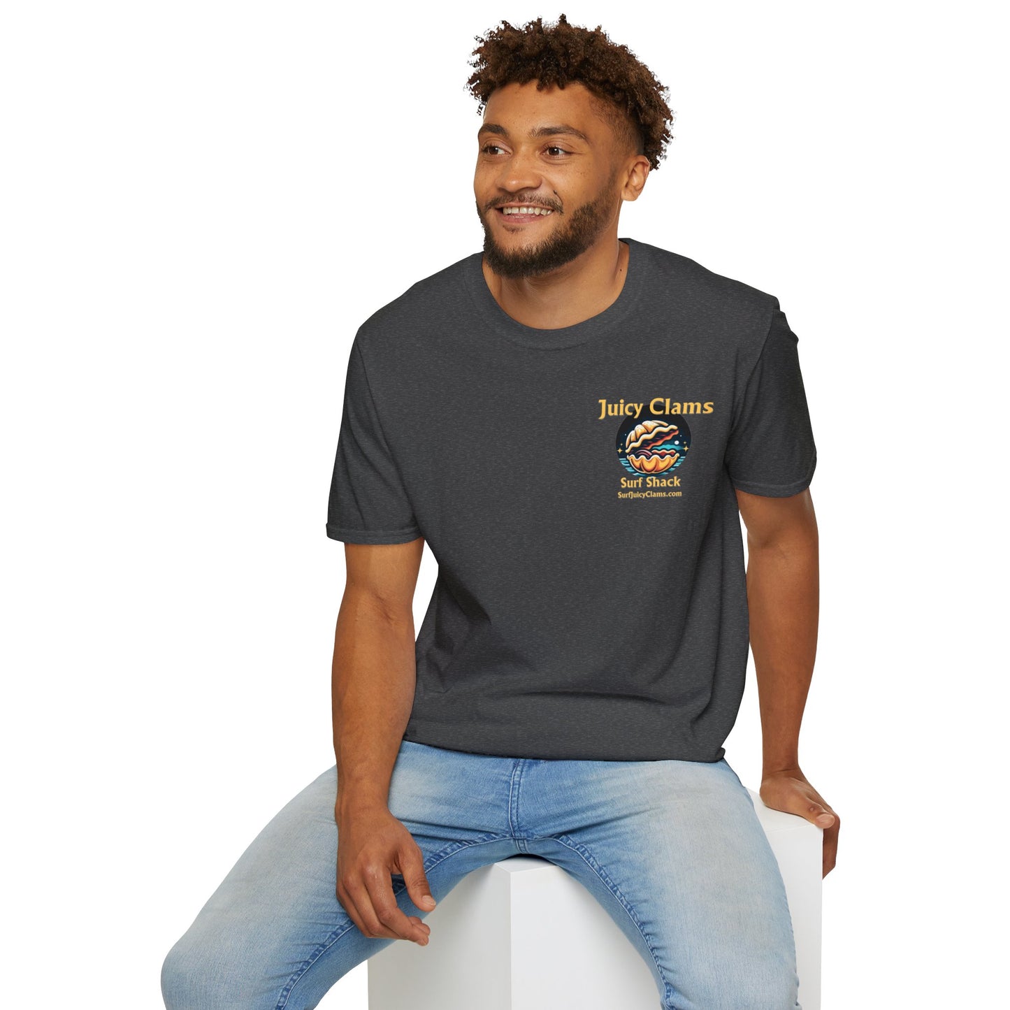 Juicy Clams Unisex Logo T-Shirt (L008)