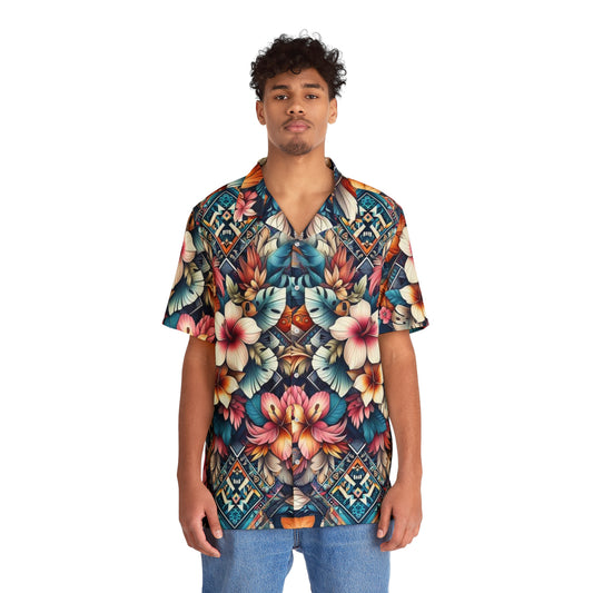 Juicy Clams Men's Hawaiian Shirt (1156)