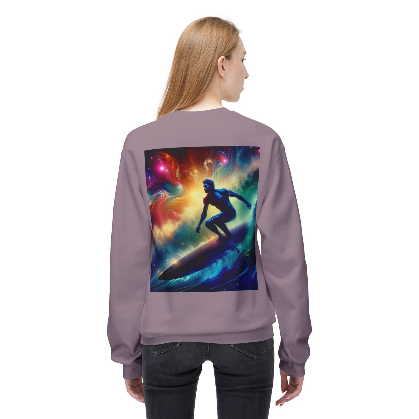 Juicy Clams Unisex Midweight Fleece Crewneck Sweatshirt (D019)