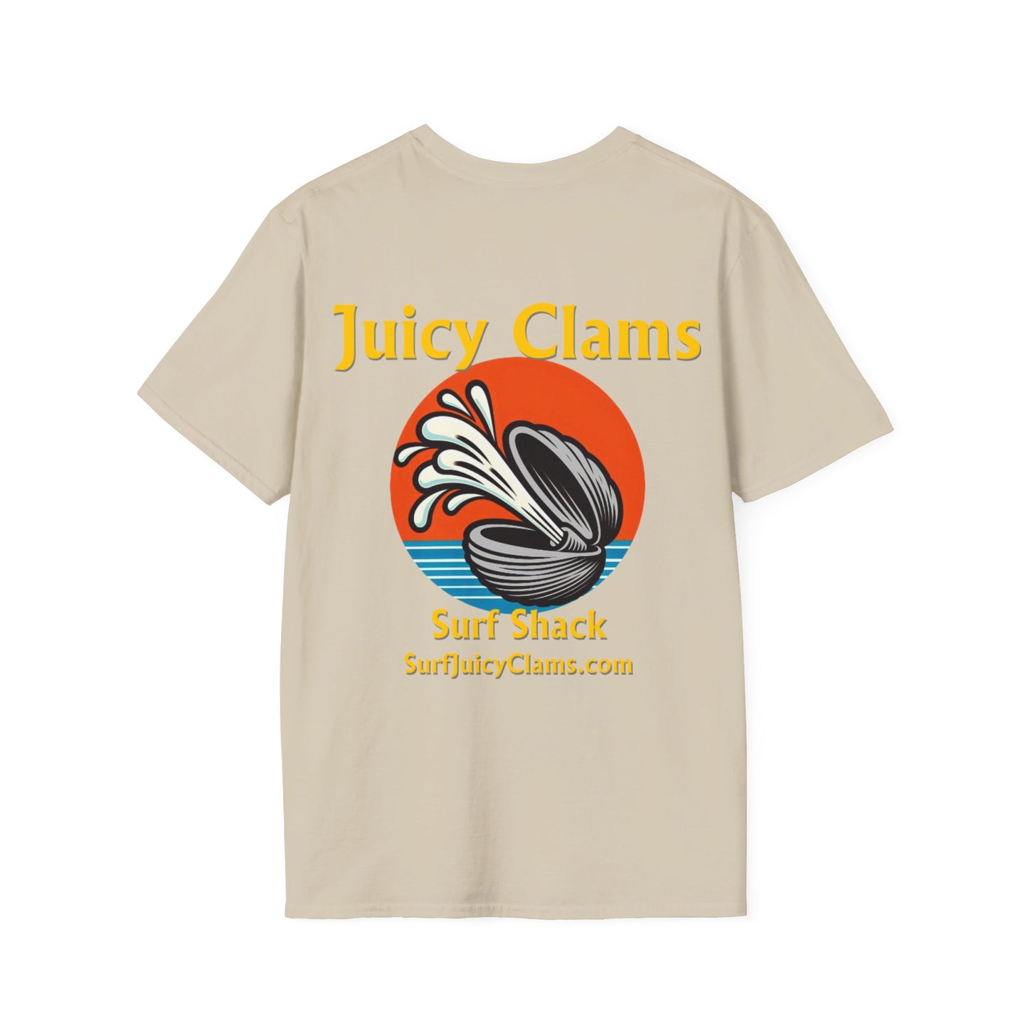 Juicy Clams Unisex Logo T-Shirt (L005)