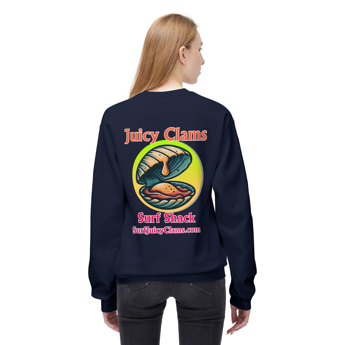 Juicy Clams Unisex Midweight Sweatshirt (A010)