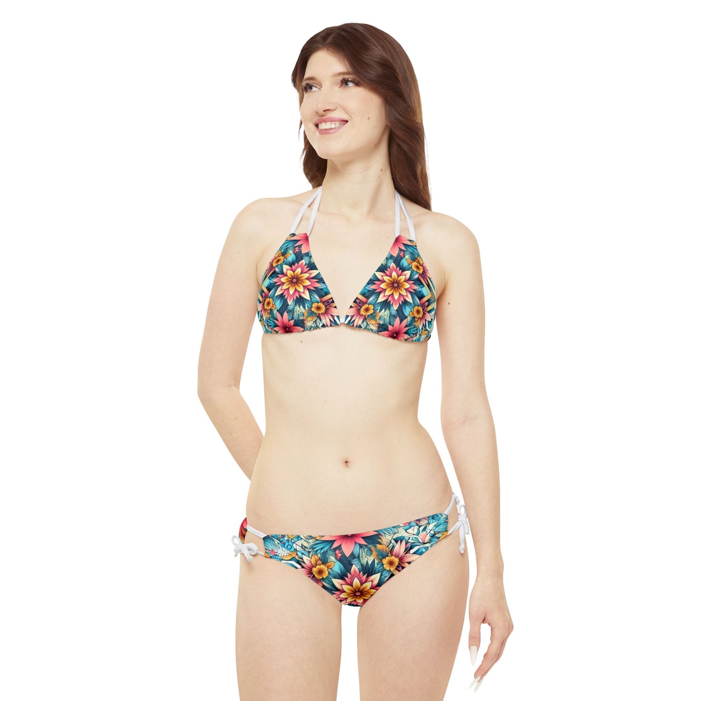 Juicy Clams Double Strap Bikini Set (1026)