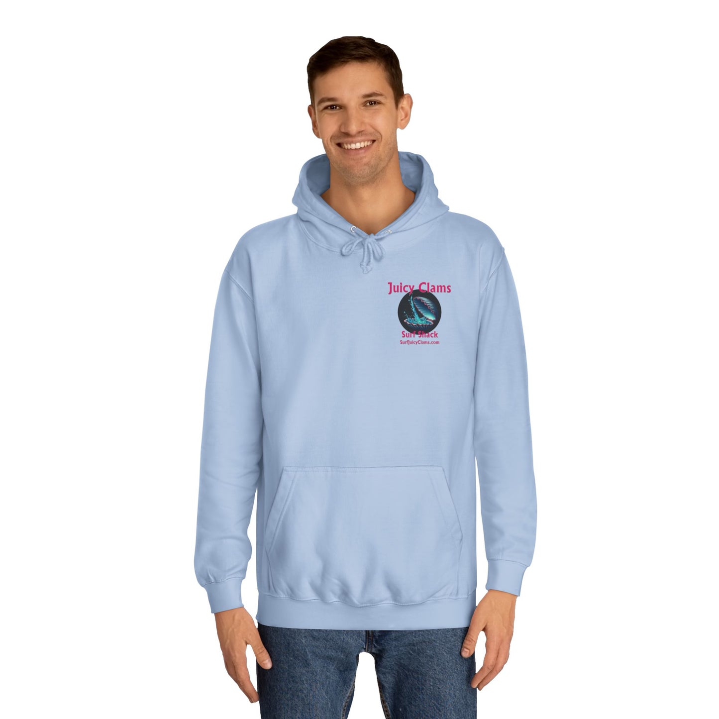 Juicy Clams Unisex College Hoodie (L010)