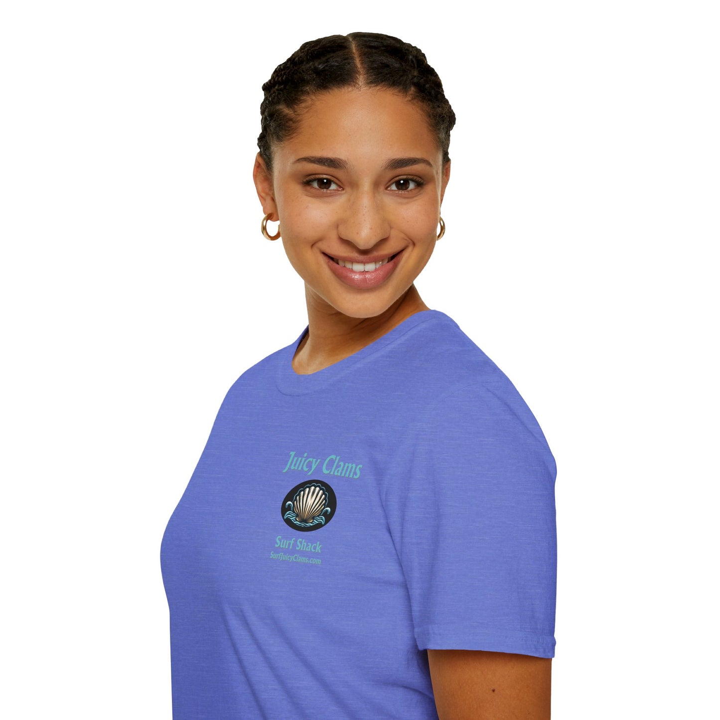 Juicy Clams Unisex Logo T-Shirt (L003)