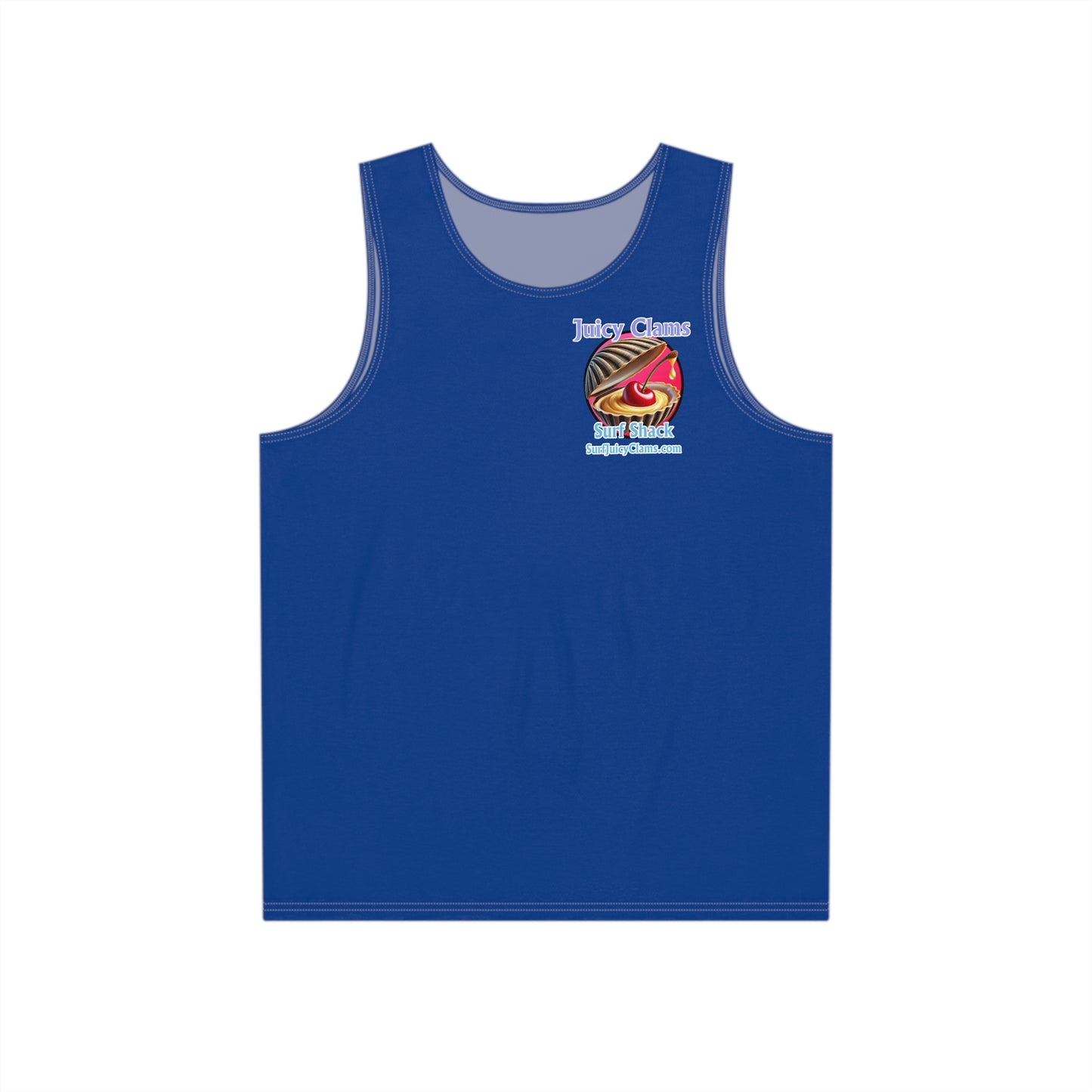 Juicy Clams Men's Logo Tank (A012)