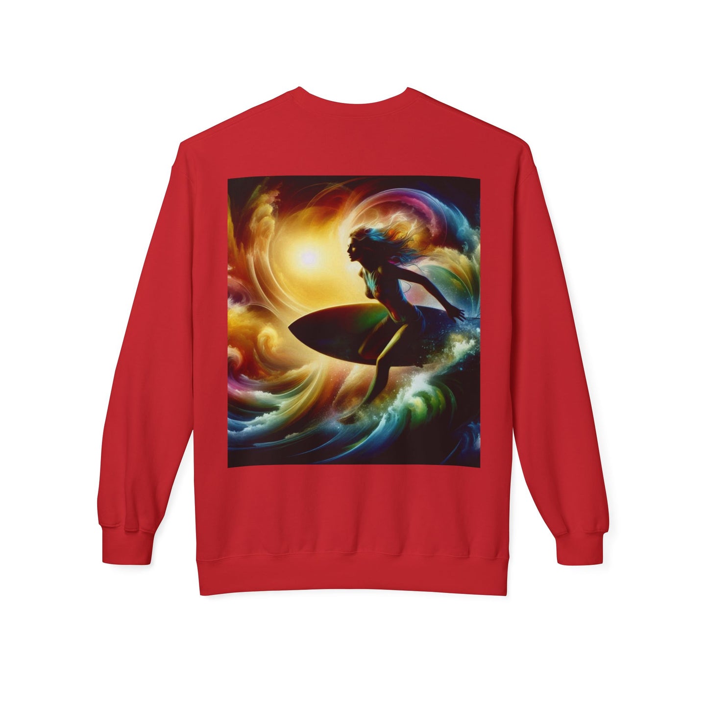 Juicy Clams Unisex Midweight Fleece Crewneck Sweatshirt (D008)