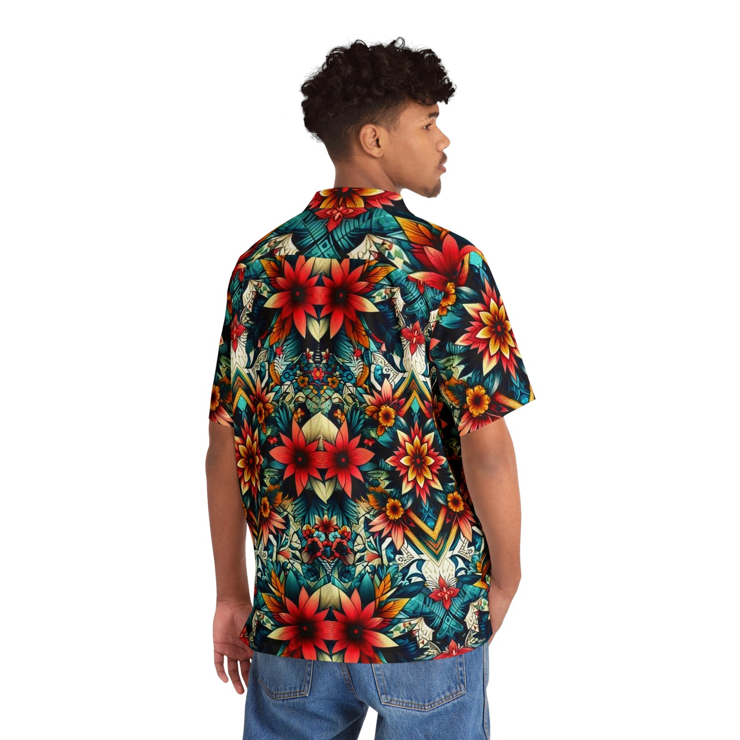 Juicy Clams Men's Hawaiian Shirt (H026)