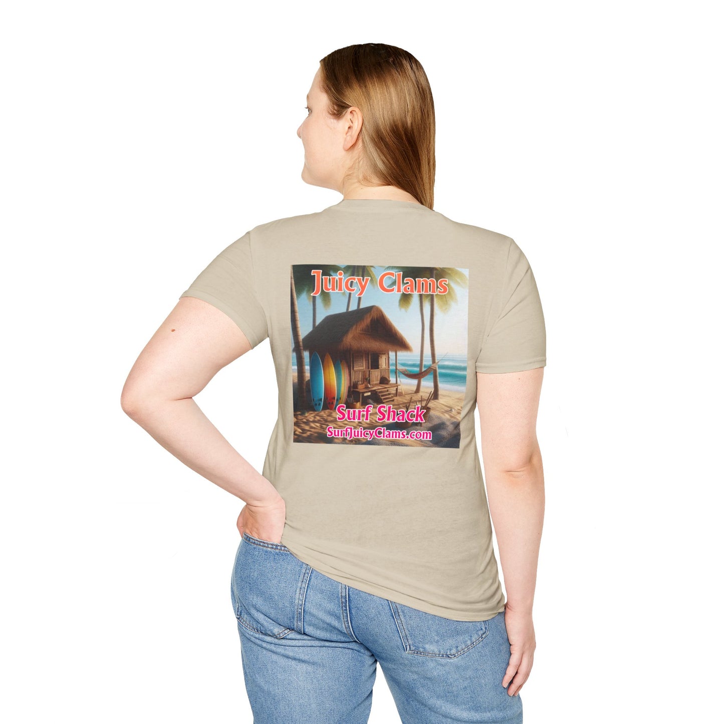 Juicy Clams Unisex Logo T-Shirt (S004)