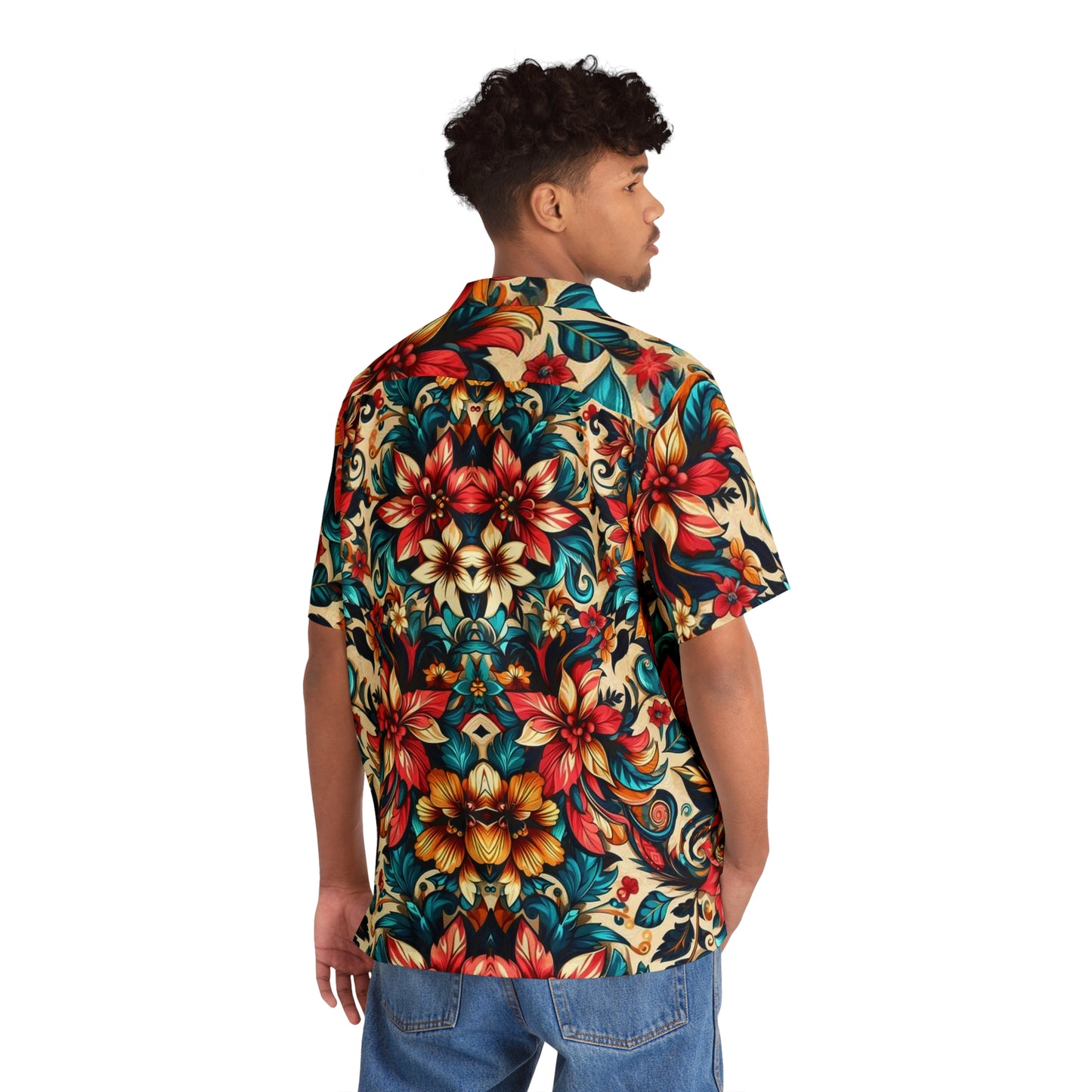 Juicy Clams Men's Hawaiian Shirt (H057)