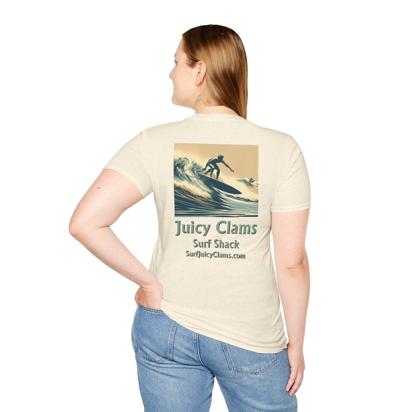 Juicy Clams Vintage Unisex T-Shirt (V028)