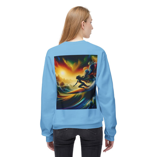 Juicy Clams Unisex Midweight Fleece Crewneck Sweatshirt (D012)