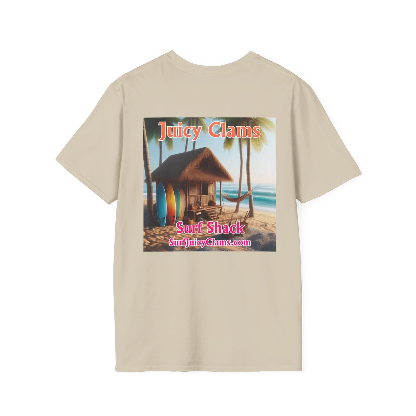 Juicy Clams Unisex Logo T-Shirt (S004)