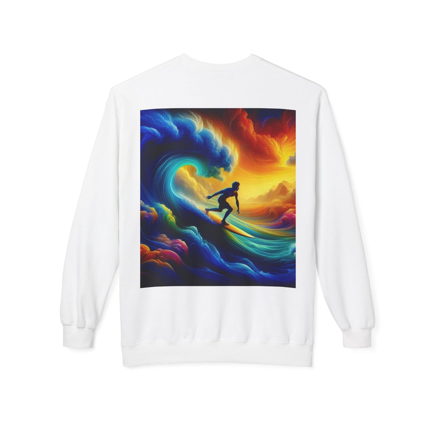 Juicy Clams Unisex Midweight Fleece Crewneck Sweatshirt (D014)