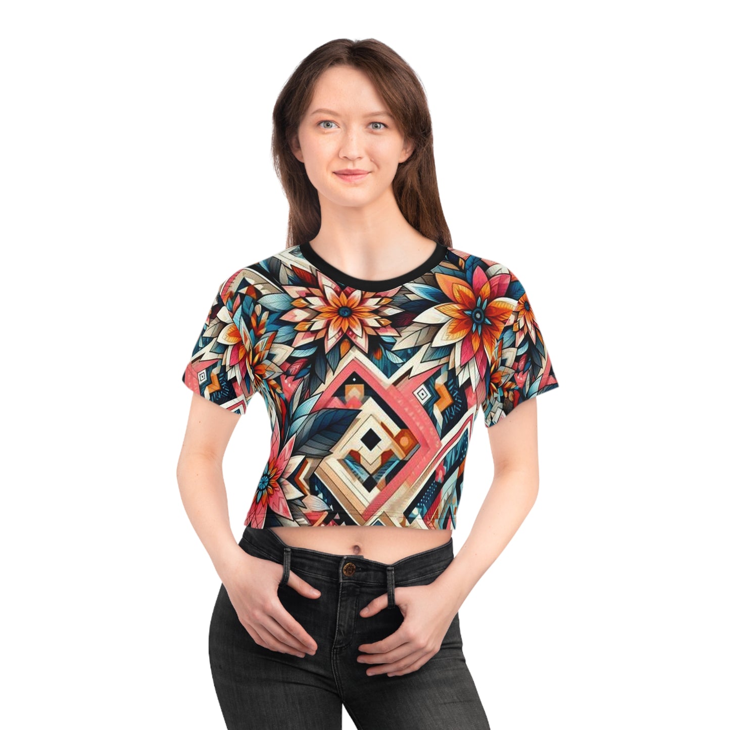 Juicy Clams Crop Top Tee (H060)