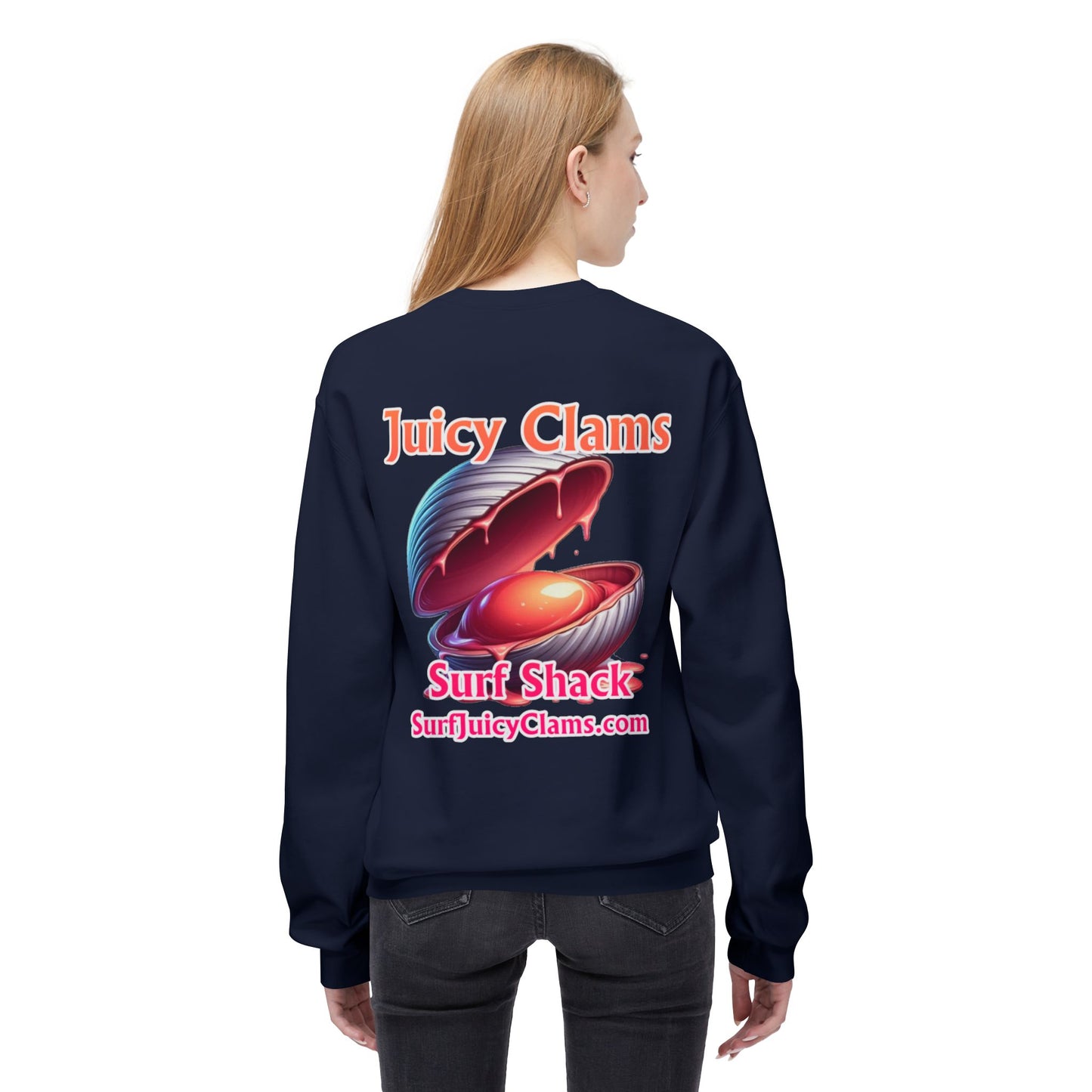 Juicy Clams Unisex Midweight Sweatshirt (A023)