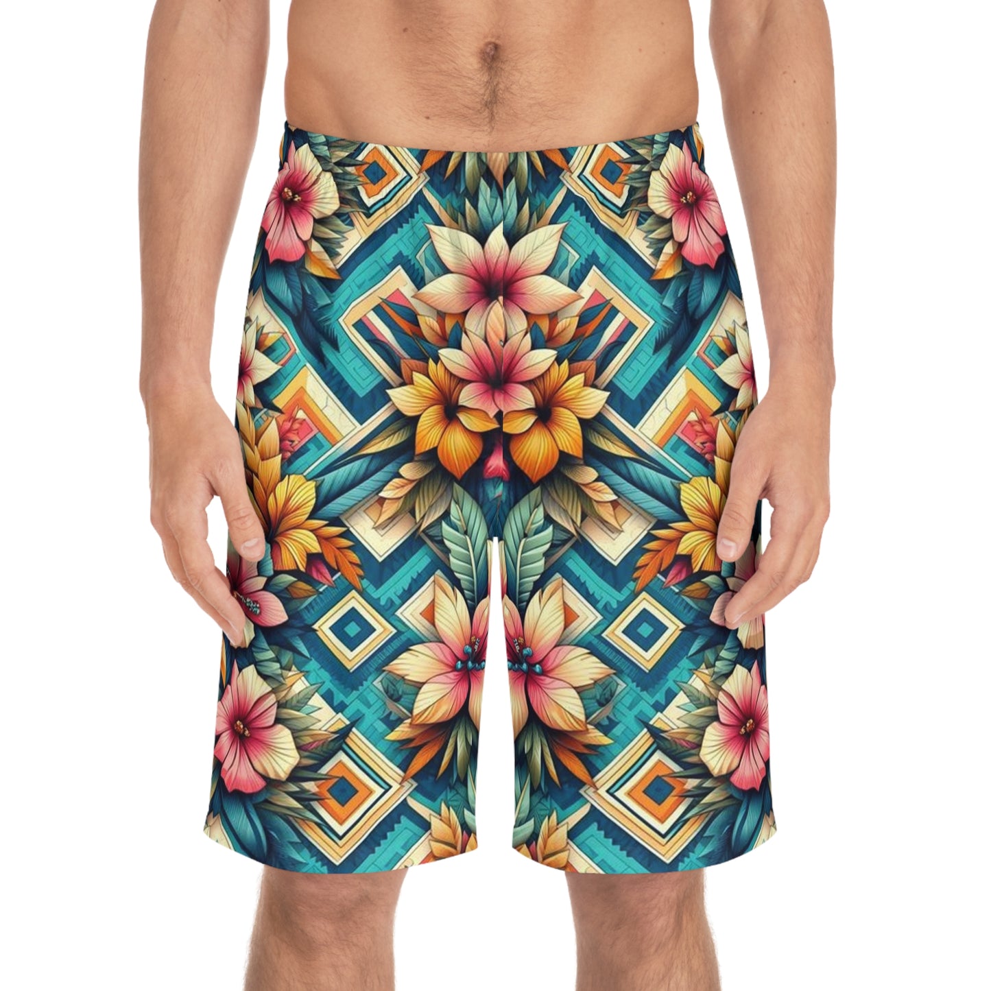 Juicy Clams Men's Board Shorts (1163)