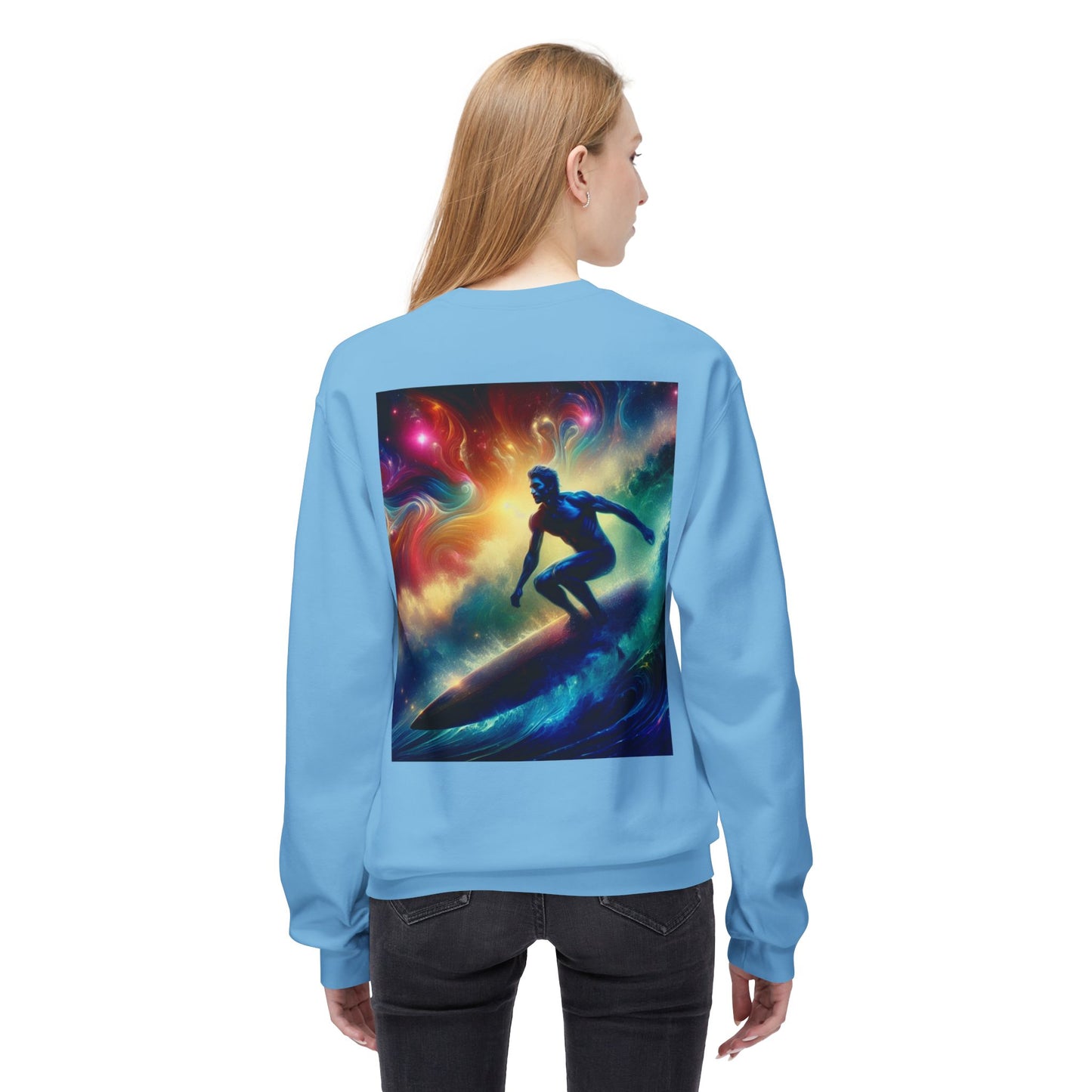 Juicy Clams Unisex Midweight Fleece Crewneck Sweatshirt (D019)