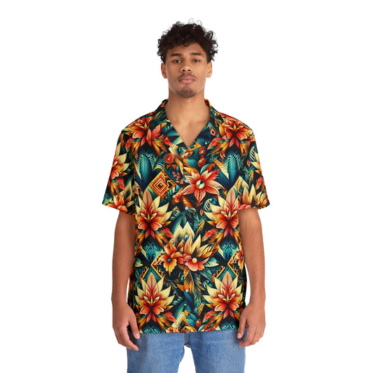 Juicy Clams Men's Hawaiian Shirt (1009)
