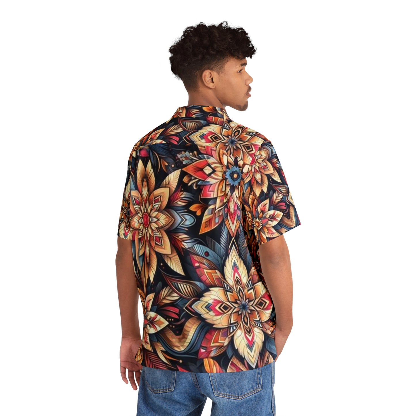 Juicy Clams Men's Hawaiian Shirt (1030)