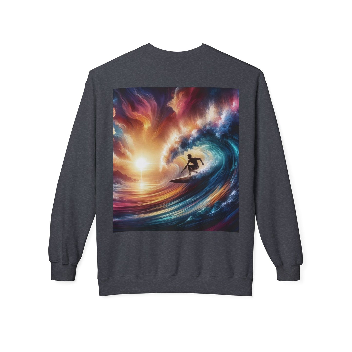 Juicy Clams Unisex Midweight Fleece Crewneck Sweatshirt (V039)