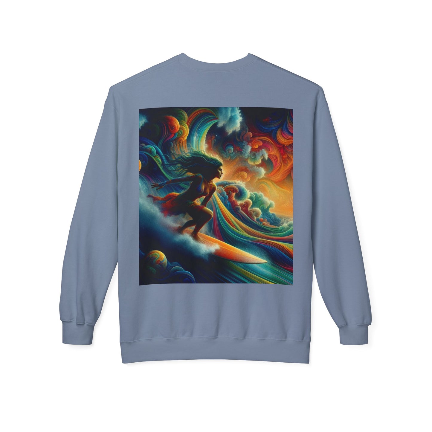 Juicy Clams Unisex Midweight Fleece Crewneck Sweatshirt (D016)