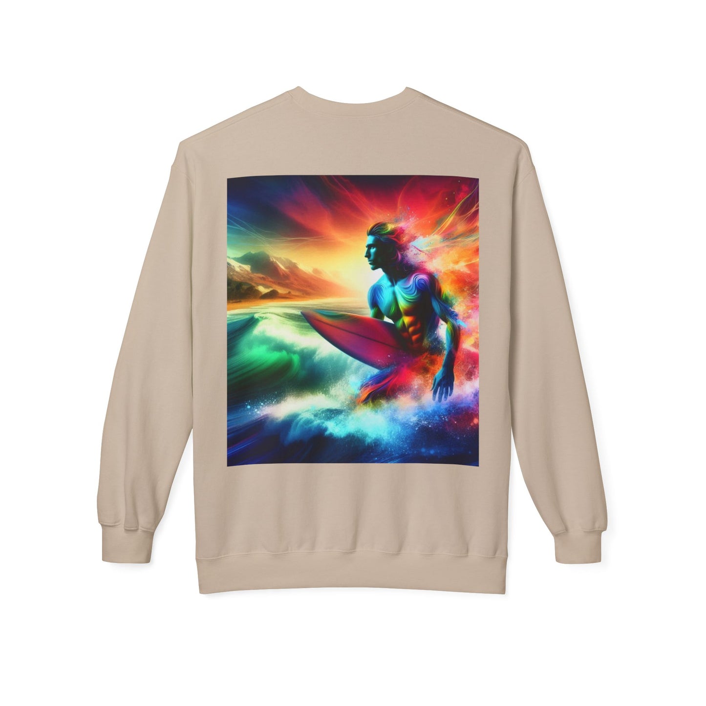 Juicy Clams Unisex Midweight Fleece Crewneck Sweatshirt (D002)