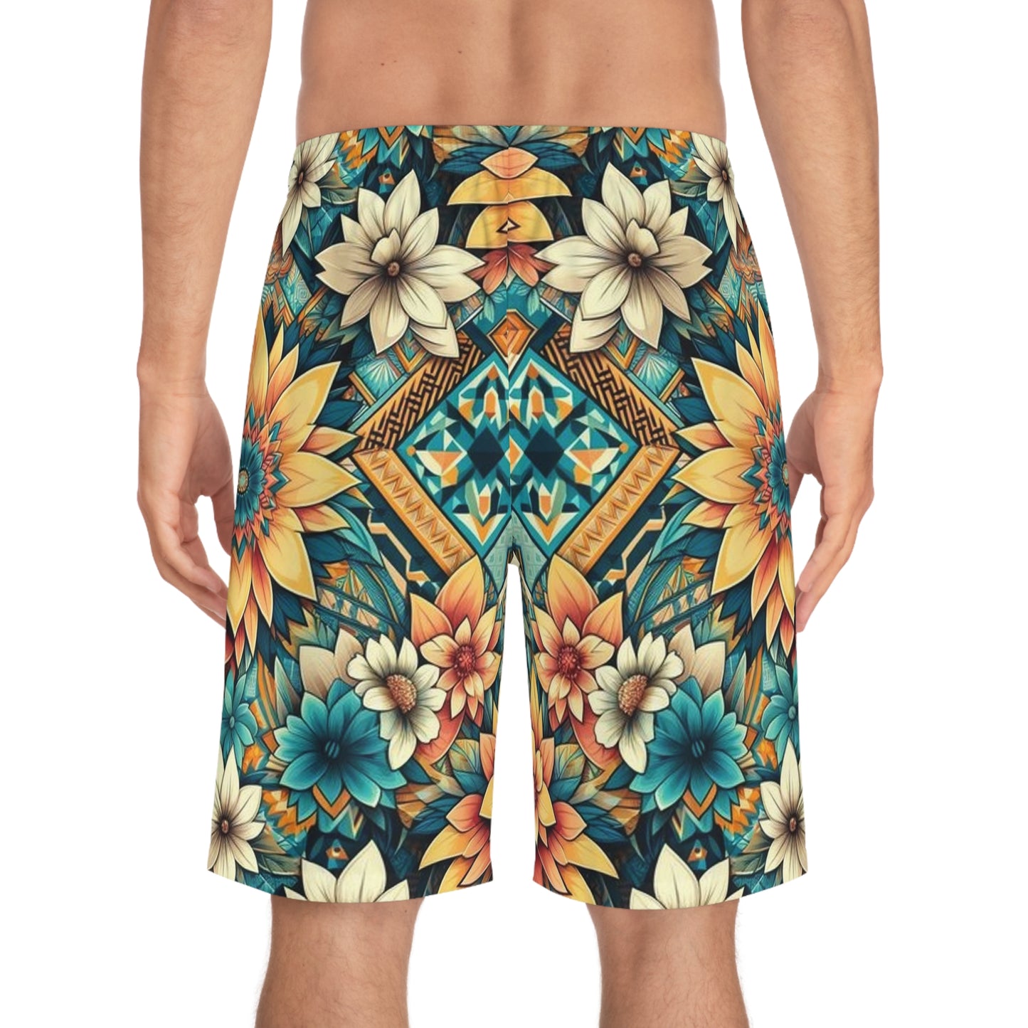 Juicy Clams Men's Board Shorts (1023)