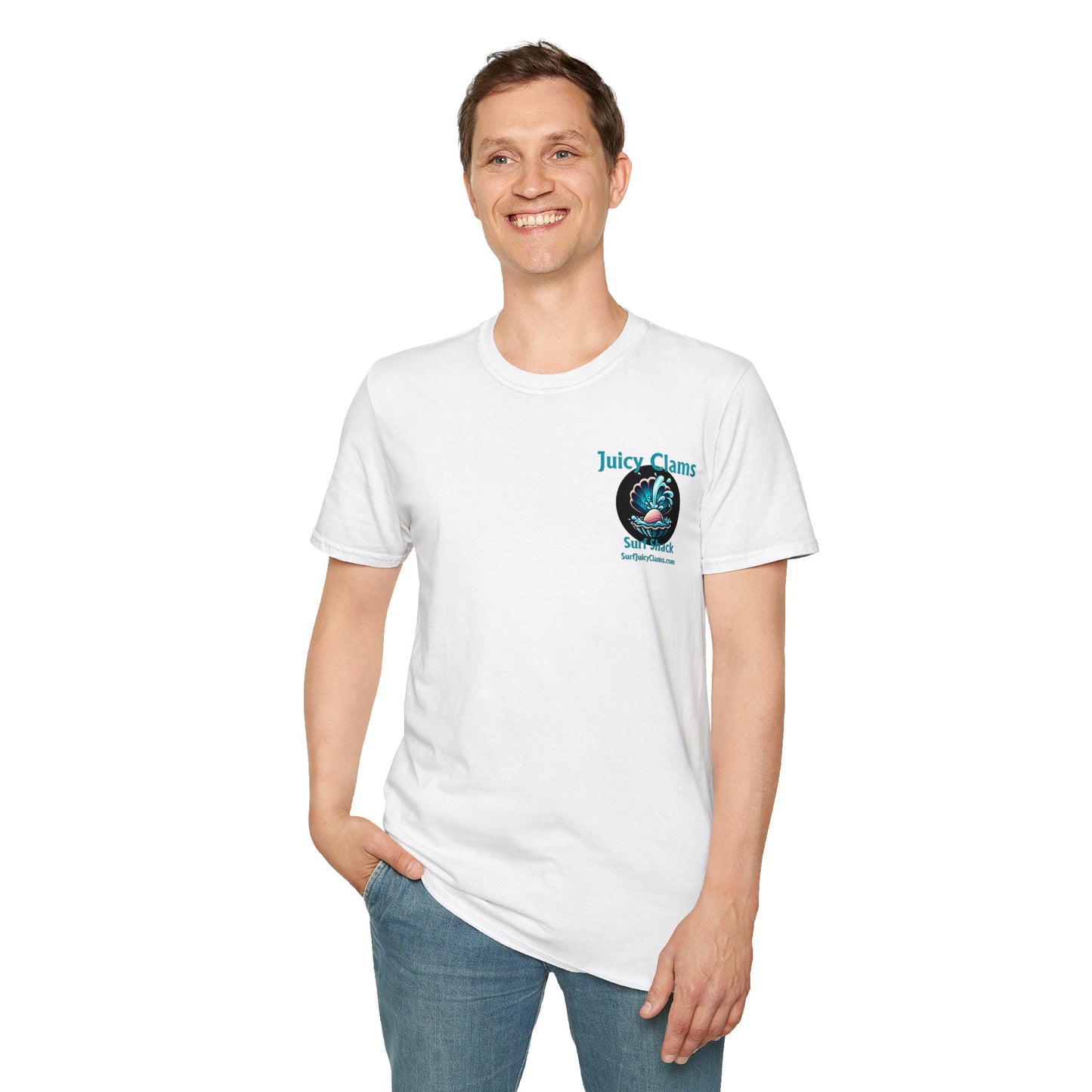 Juicy Clams Unisex Logo T-Shirt (L004)