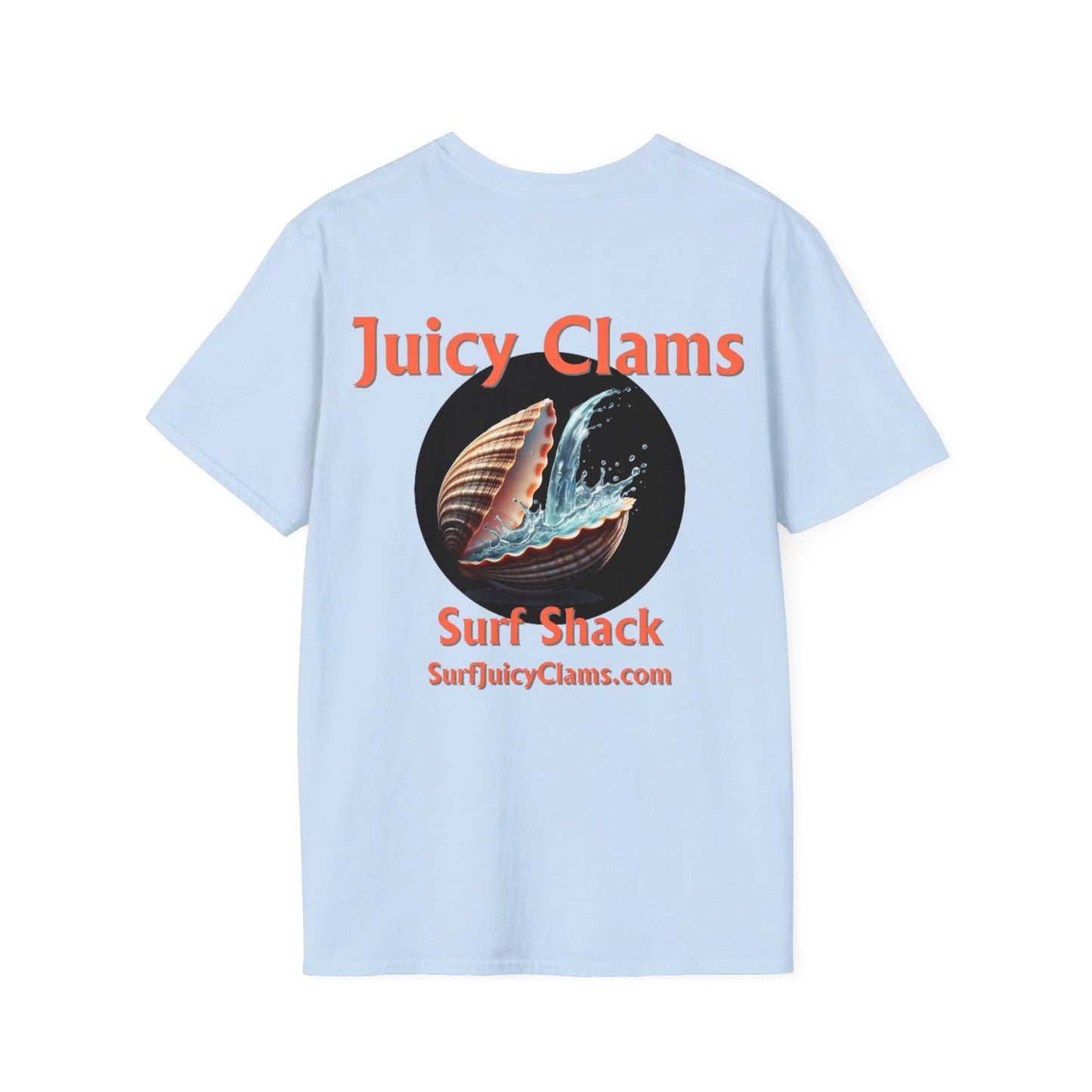 Juicy Clams Unisex Logo T-Shirt (L007)