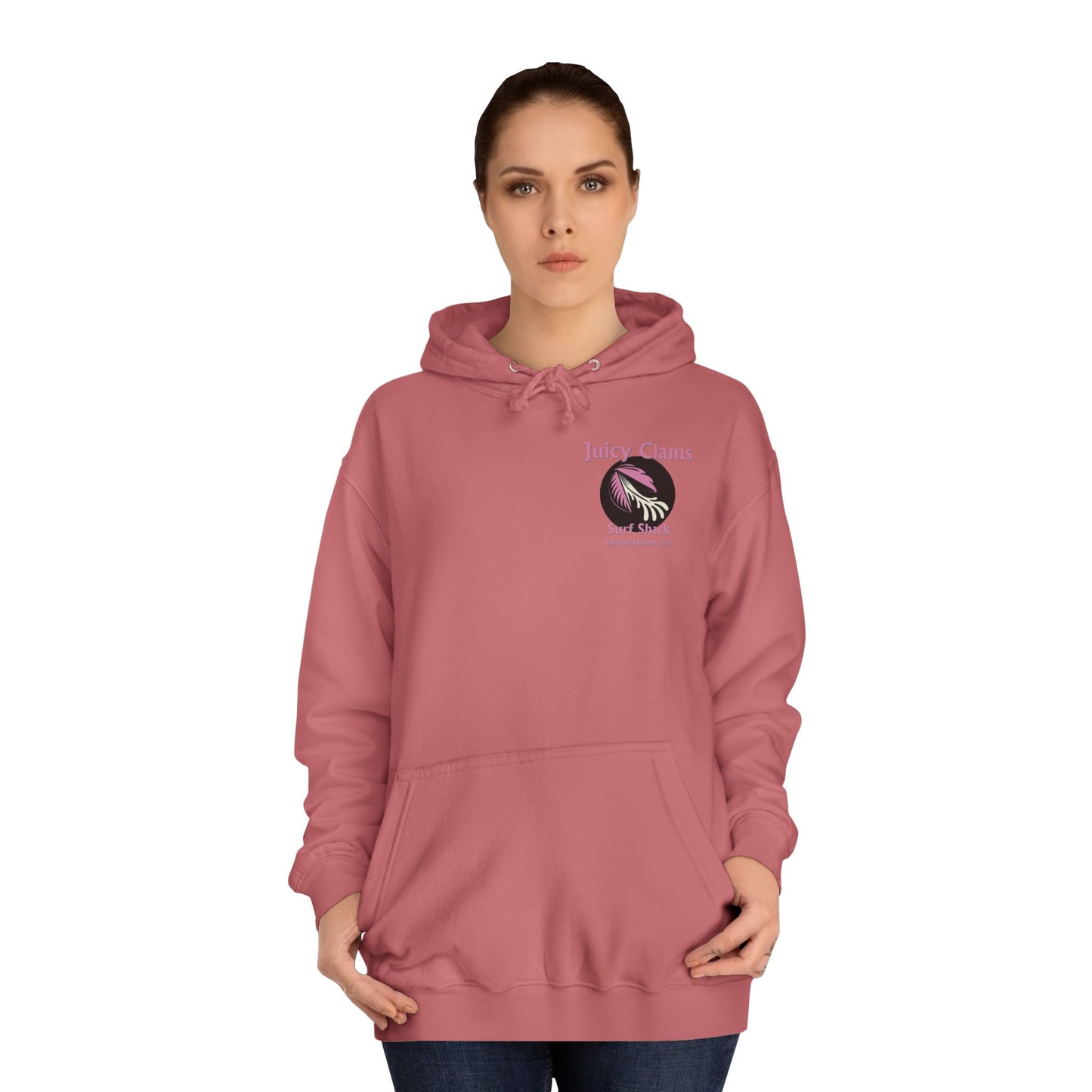 Juicy Clams Unisex College Hoodie (L001)