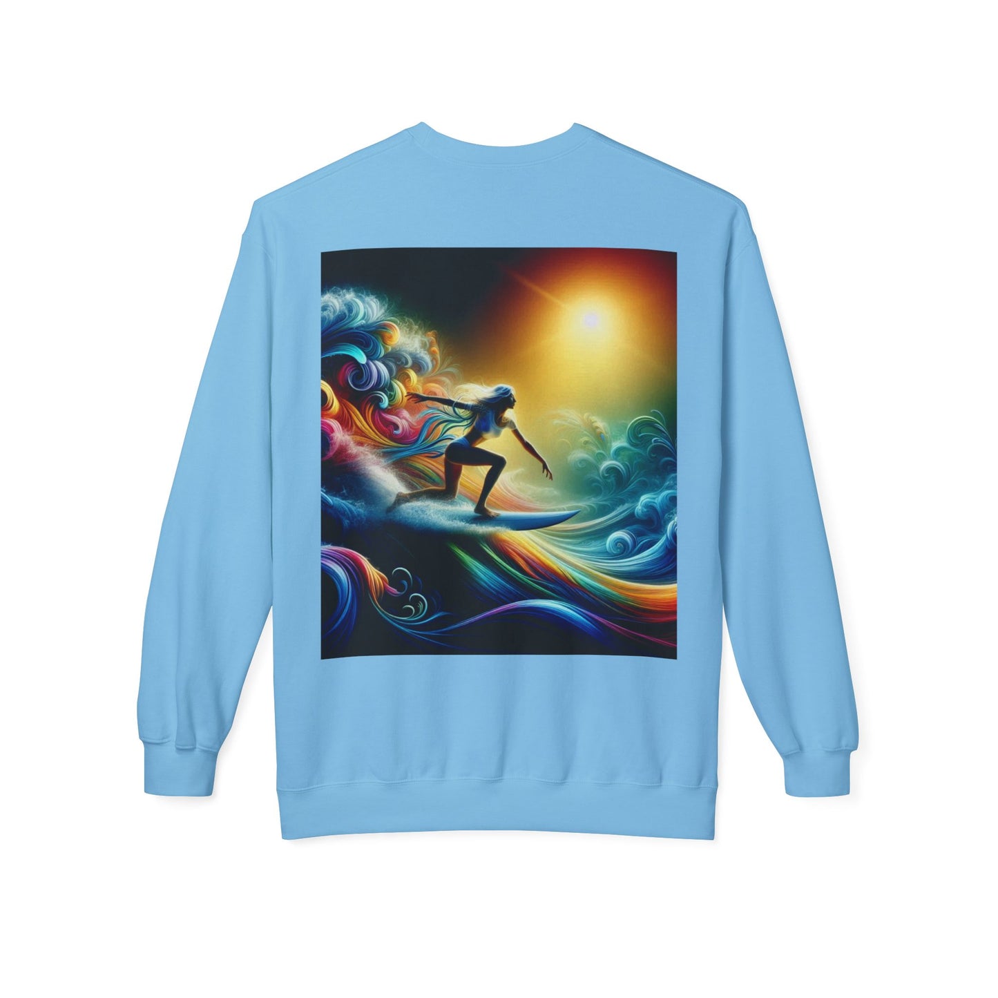 Juicy Clams Unisex Midweight Fleece Crewneck Sweatshirt (D025)