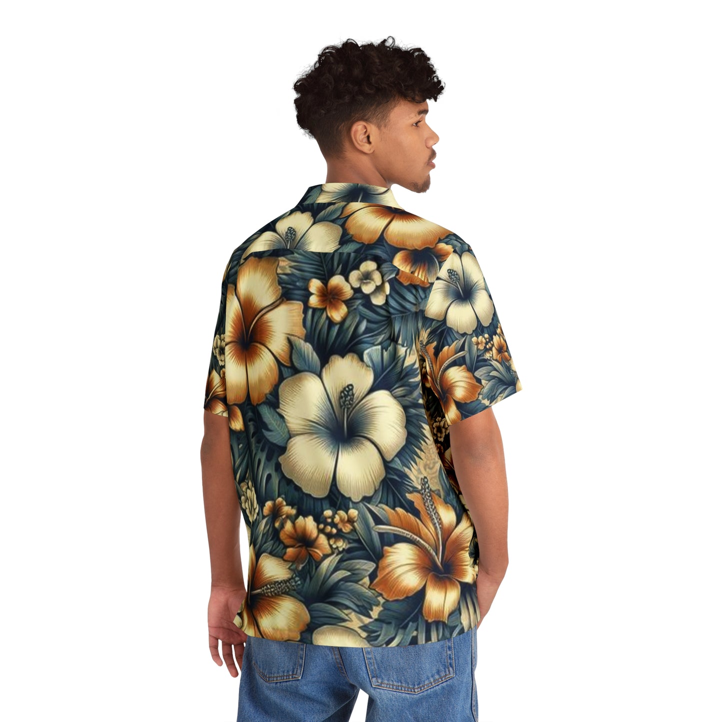 Juicy Clams Men's Hawaiian Shirt (1125)