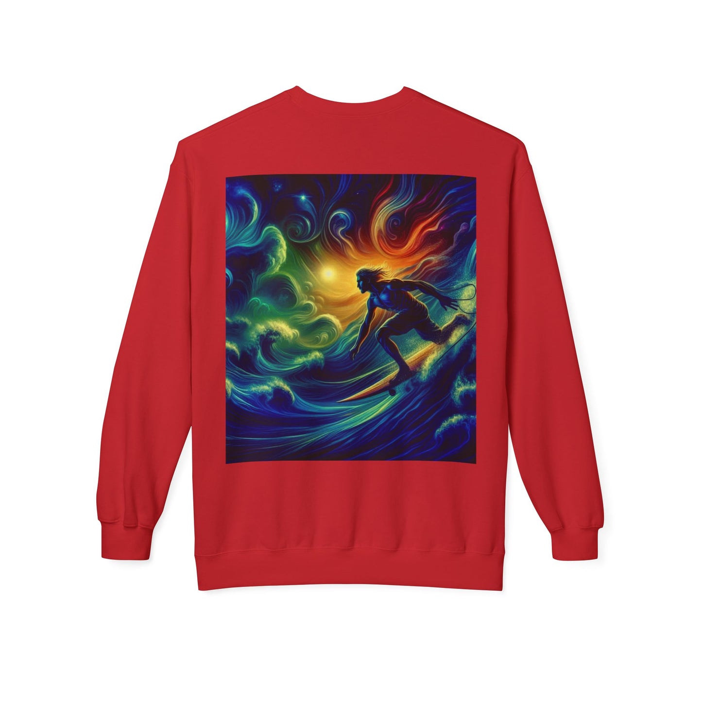 Juicy Clams Unisex Midweight Fleece Crewneck Sweatshirt (D028)