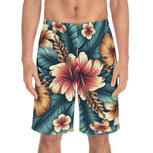 Juicy Clams Men's Board Shorts (1093)