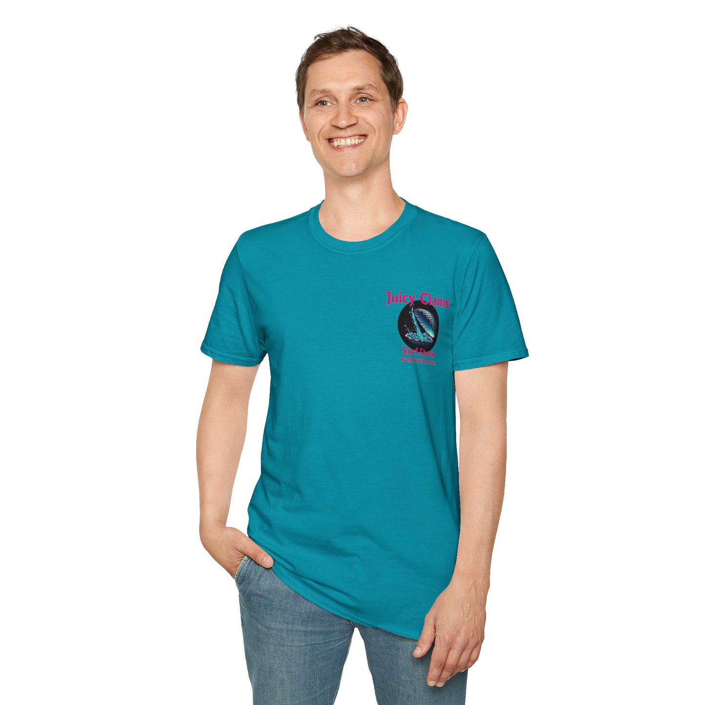 Juicy Clams Unisex Logo T-Shirt (L010)