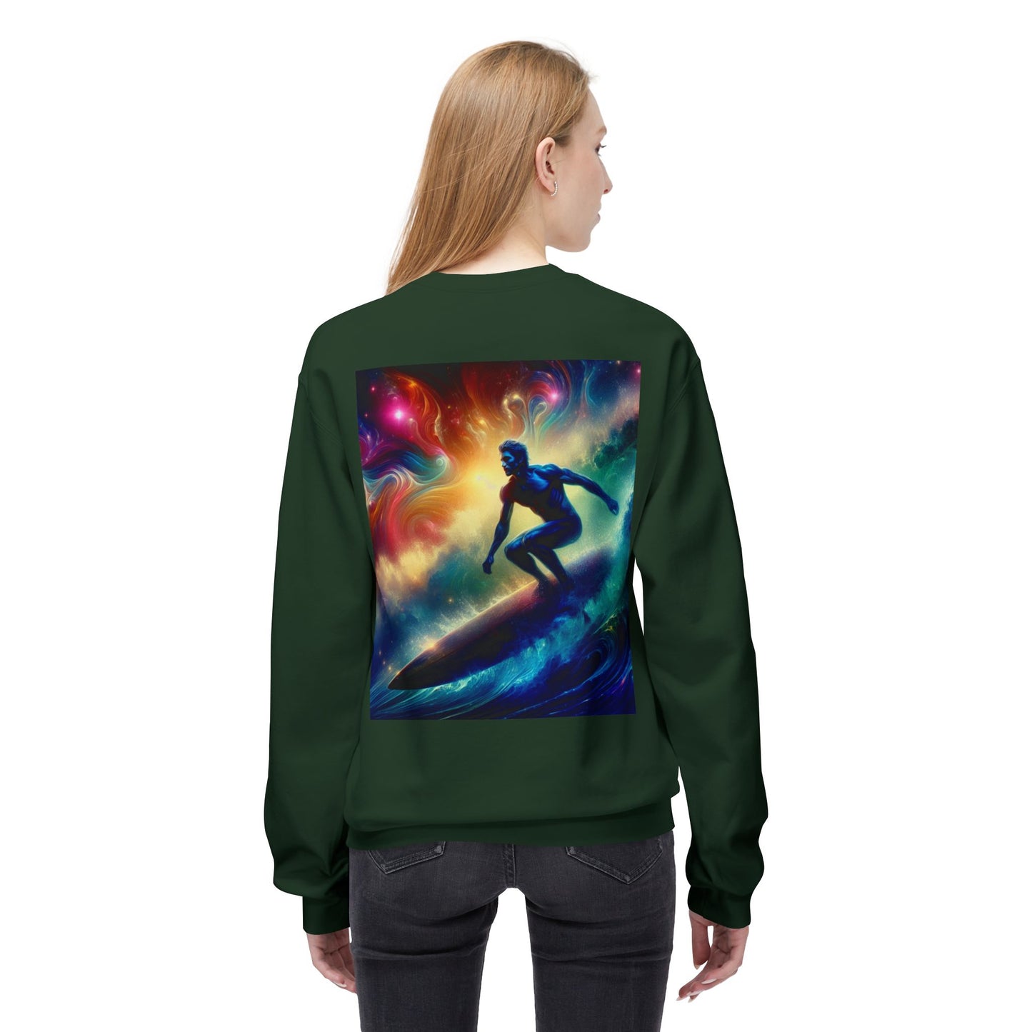 Juicy Clams Unisex Midweight Fleece Crewneck Sweatshirt (D019)