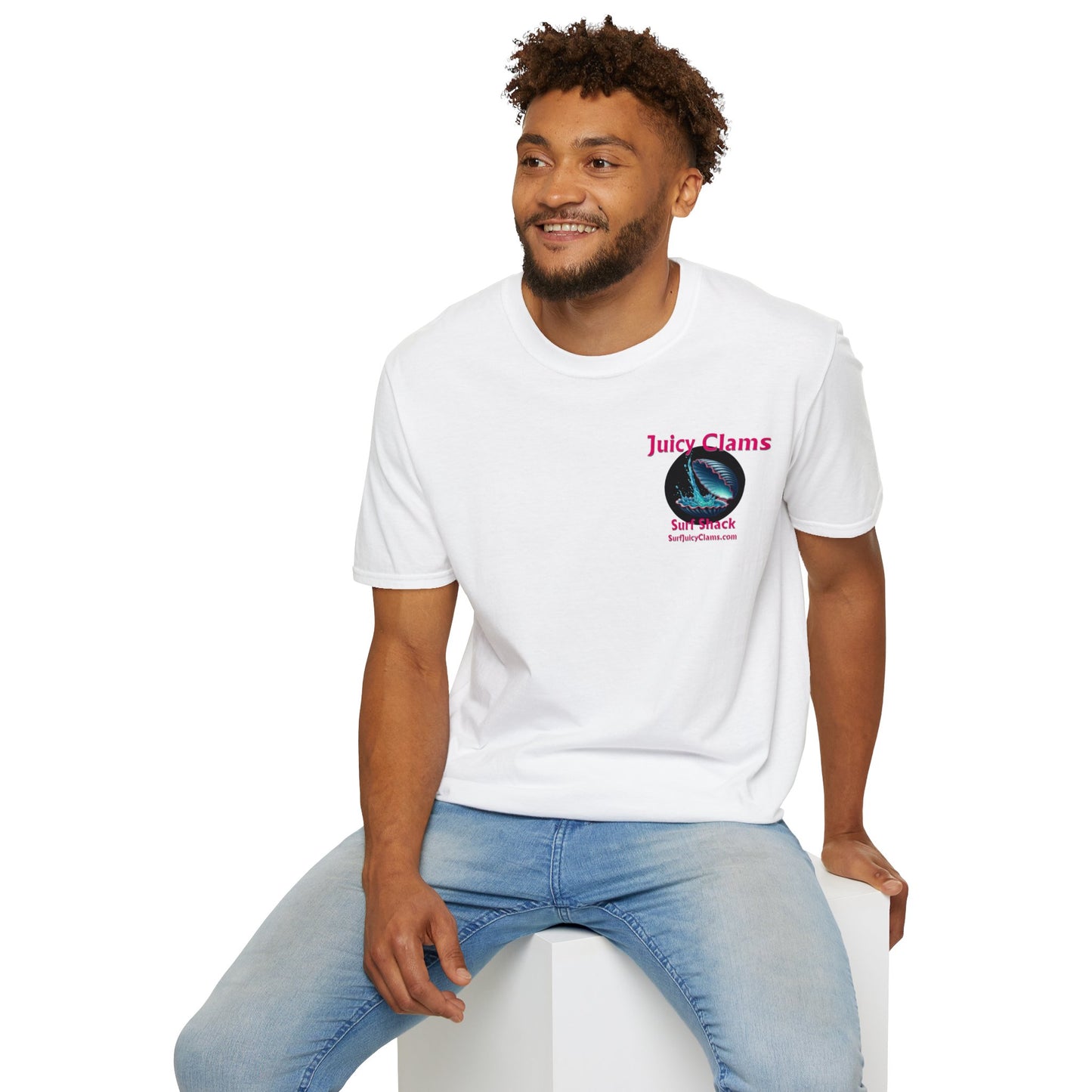 Juicy Clams Unisex Logo T-Shirt (L010)