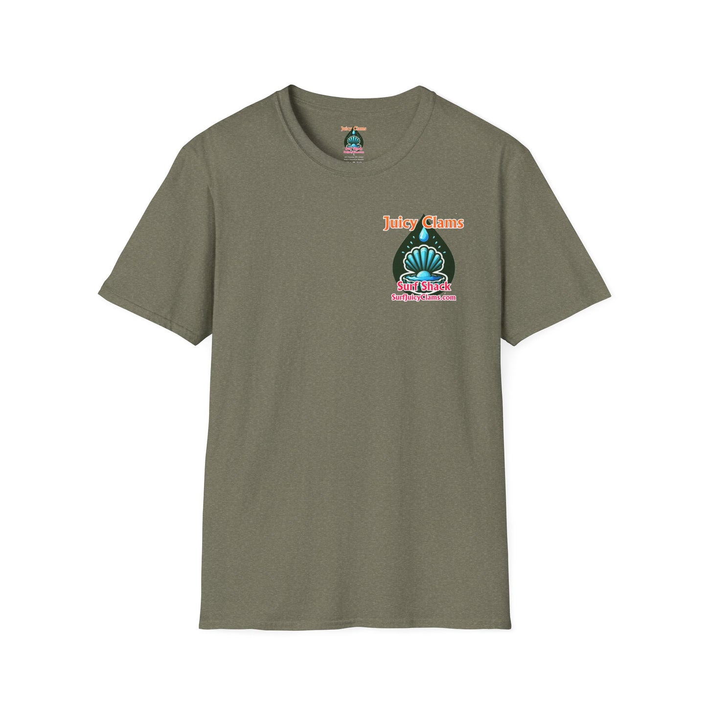 Juicy Clams Unisex Logo T-Shirt (A015)