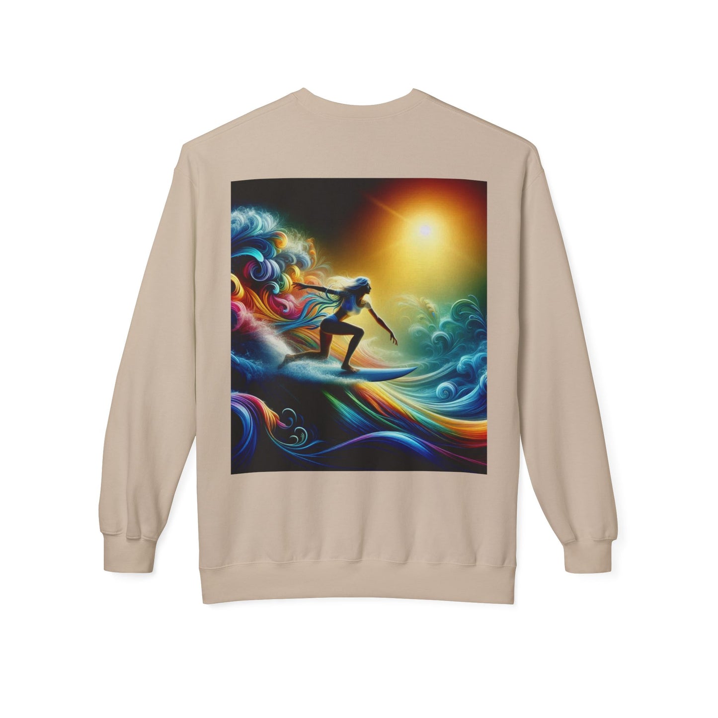 Juicy Clams Unisex Midweight Fleece Crewneck Sweatshirt (D025)