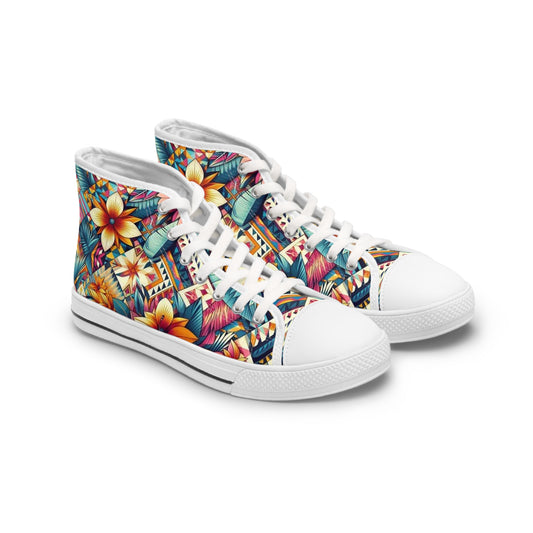 Juicy Clams Women's High Top Sneakers (1035)