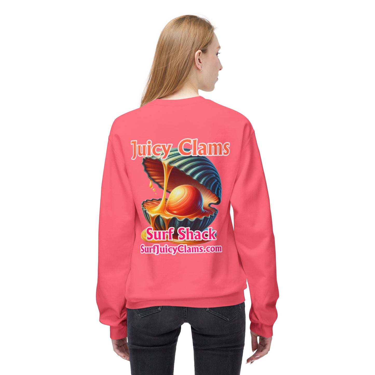 Juicy Clams Unisex Midweight Sweatshirt (L027)